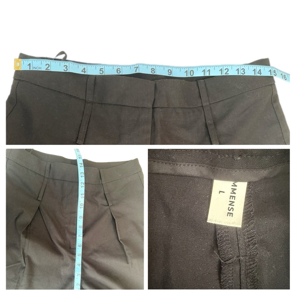 Commense set Black vest and pants large vest NWT pants NWOT neither wore - Picture 10 of 16